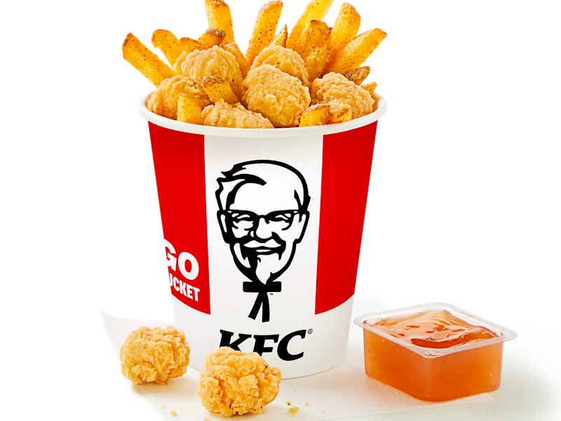 Go Bucket Popcorn Chicken