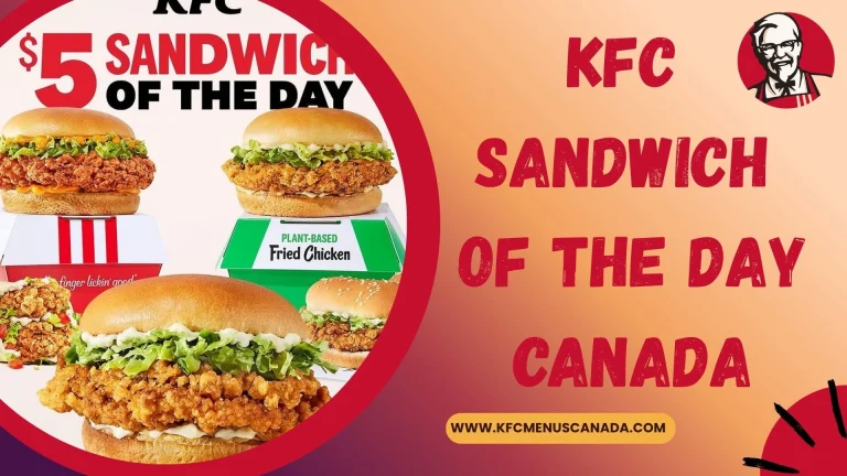 Kfc Sandwich Of The Day