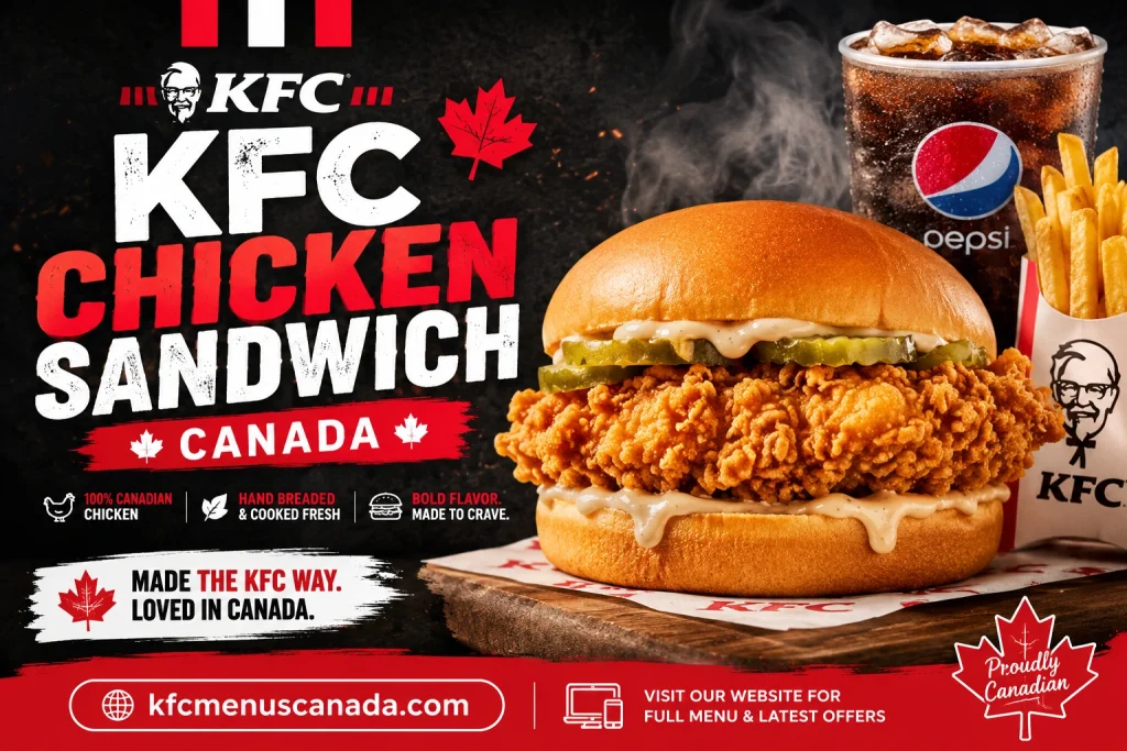 Kfc Chicken Sandwich​ Canada