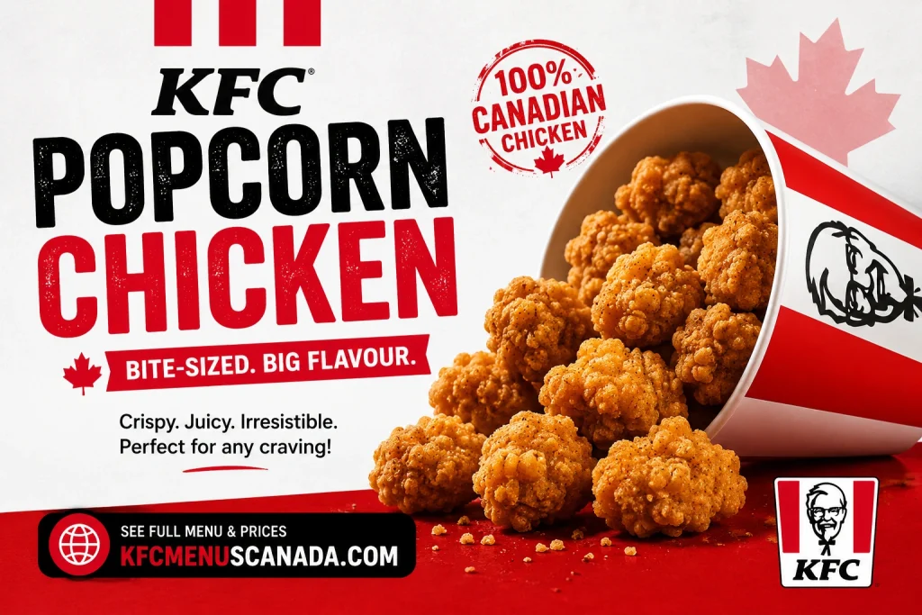 Kfc Popcorn Chicken​ Canada